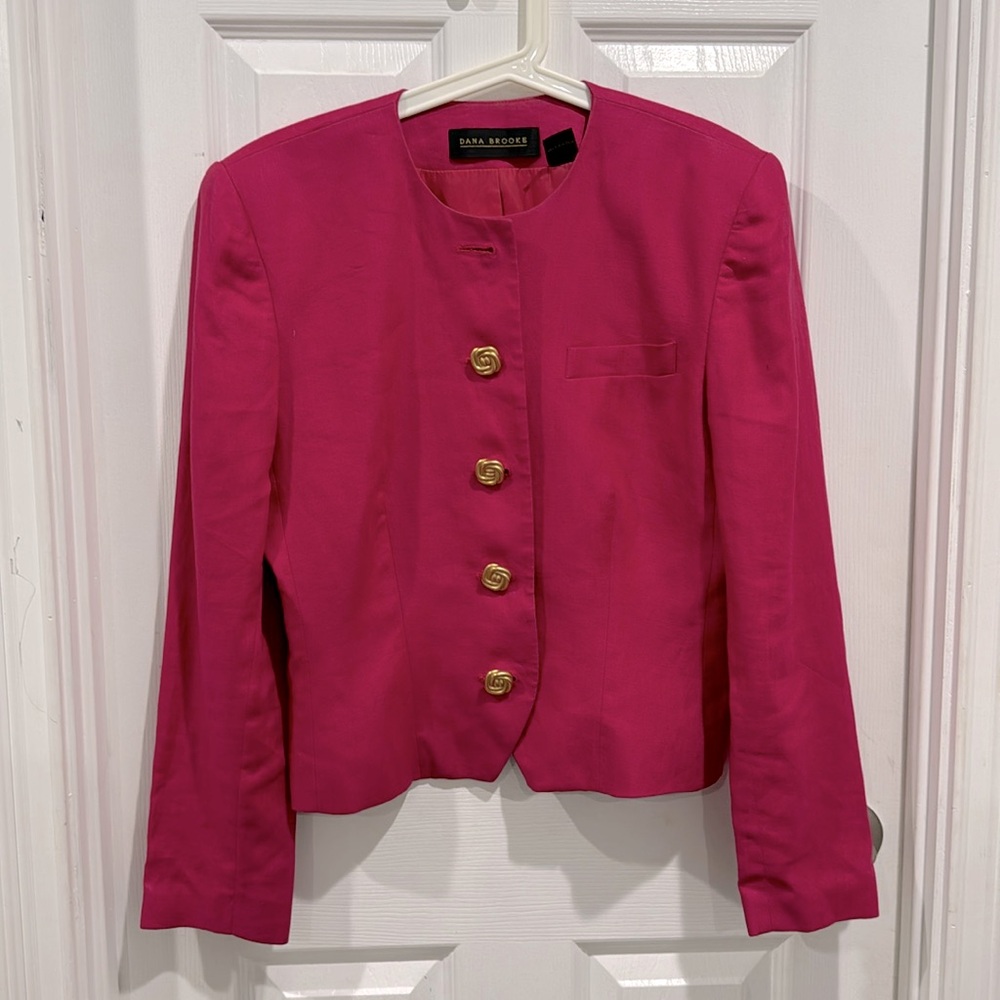 Dana Brooke Pink Jacket